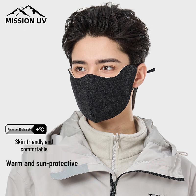 

MISSION Men s Winter UV Protection Cycling Face Mask