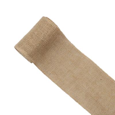 Sackleinenband, Rollen, 10 m, 8 cm Breite, Weihnachtsfeier, Ornamente, Heimdekoration, Geschenkverpackung, Jutestoff