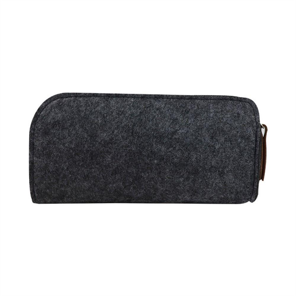 Case Large Capacity Felt Cloth for Girls Pencil Bag Felt Pencil Case Stationery Organizer Pen Pouch