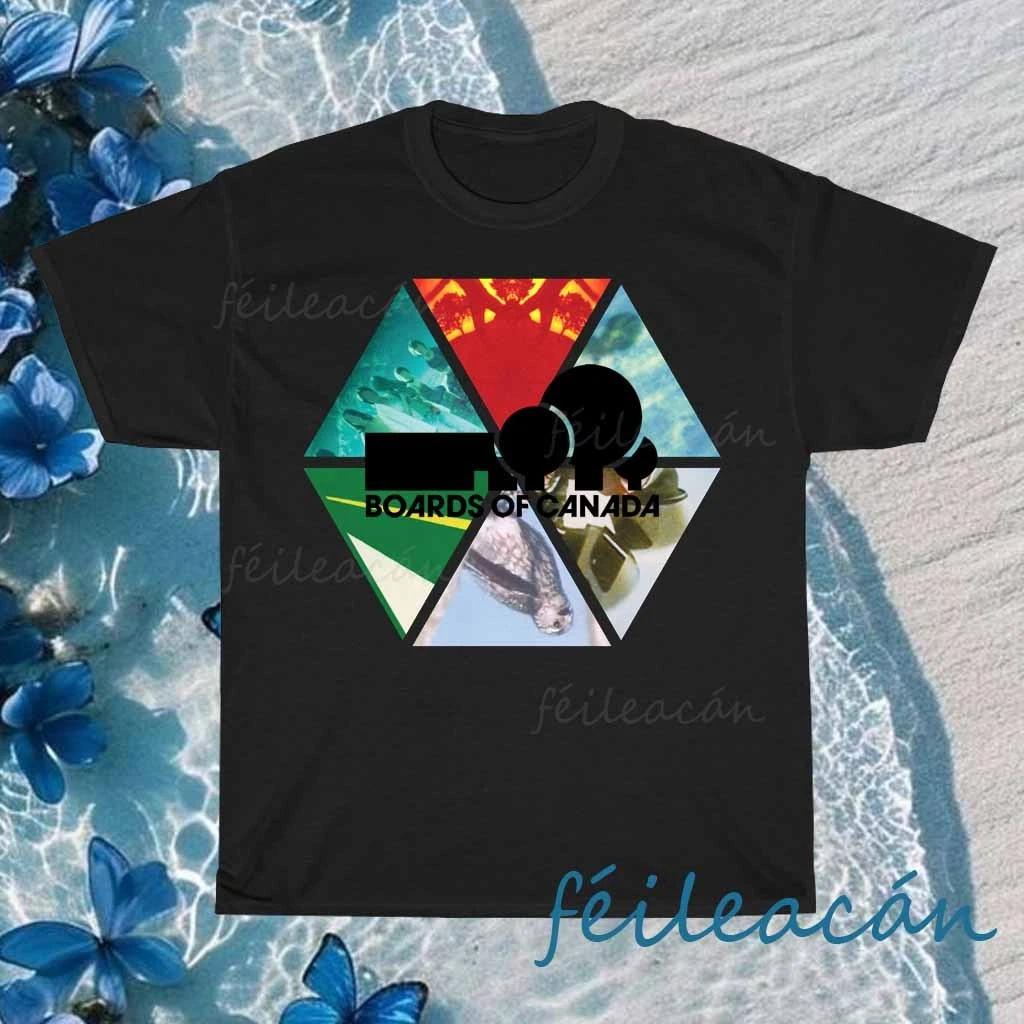 New Shirt BOARDS OF CANADA Logo American T-Shirt Funny Size S to 5XL XL