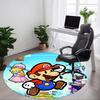 1pc Mario Adventure Office Round Area Rug, Bedroom Living Room Home Decor, Room Deco,  Offic A1016199