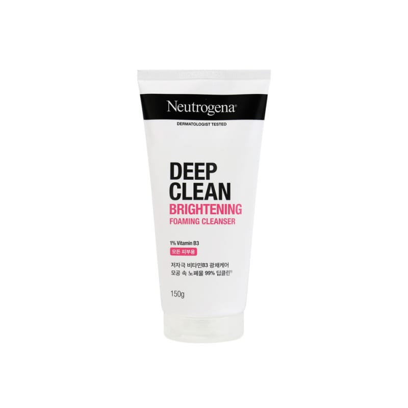 Neutrogena Deep Clean Brightening Foaming Cleanser 150g / Cleansing Foam