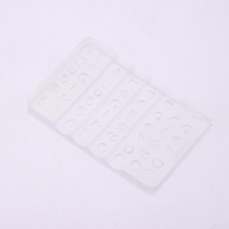 Nail Art Silicone Mold Mini Dessert Mold Bread Croissant Toast Biscuits Baking Tools Diy Silicone Nail Art Templates Nails Mold