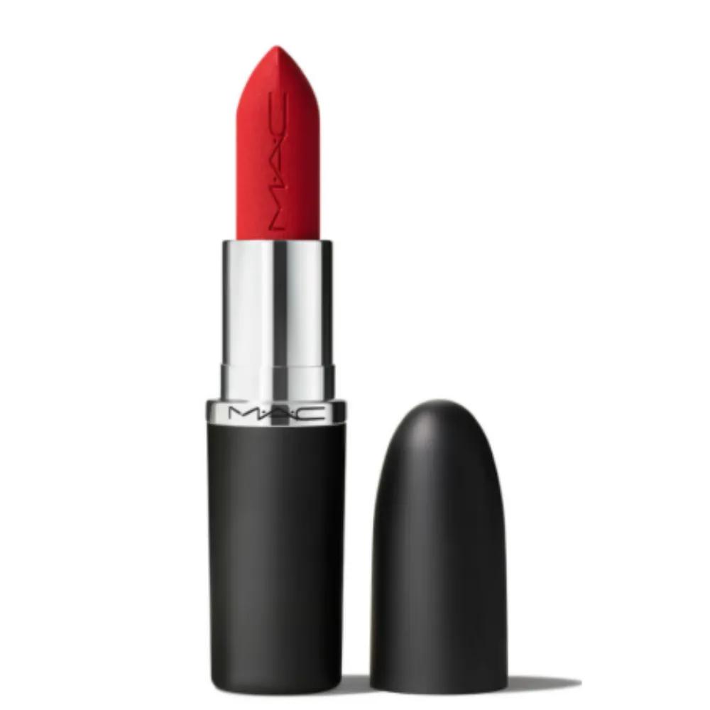 MAC Maximal Lipstick Silky Matte Girlfriend Year-end Red Rock