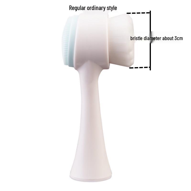 Silikon Gesichtsreinigungs- & Massagebürste - Weiche Borsten, Doppelseitig für Tiefenreinigung