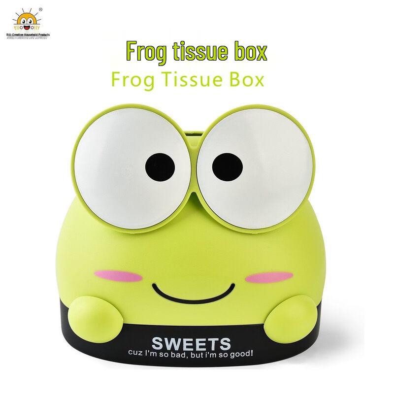 LIEI Cute Pig Bear Desktop Tissue Box