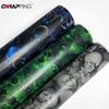 DIY Car Adhesive Vinyl Film for Motorcycle Vinyls Skull Texture Car Wraps Full Body Covering Waterproof Automotive Sticker Wrap