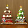 Christmas Tree Ornaments With Density Board Material For Holiday Home Decor