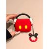 Cute creative three-dimensional Mickey airpodspro1 silicone protective case new 1st generation earphone case 1/1st generation soft 1