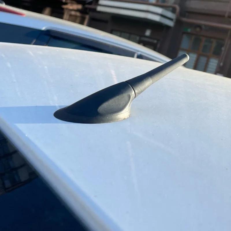 Silný držák rádia na střechu FM AM DAB Černá 6,5 cm délka Auto Univerzální se šrouby Autoanténa Mini Krátké Příslušenství k vozidlu