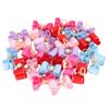 25Pcs/lot Cute Pet Dog Bow Grooming Bows Loverly Bowknot with Rubber Bands Pet Headwear
