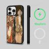 The Kiss Gustav Klimt Painting Phone Case Magnetic Case For IPhone 16 14 13 12 11 15 Pro Max Plus For Magsafe Wireless Charge
