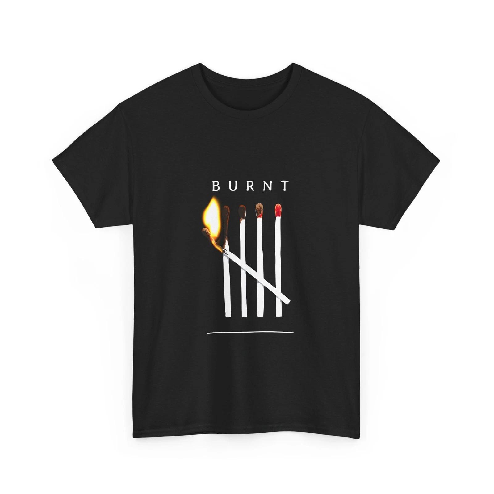 

Burnt Matches T-Shirt | Graphic Matchstick Illustration, Cotton Shirt, Funny Tee 4XL