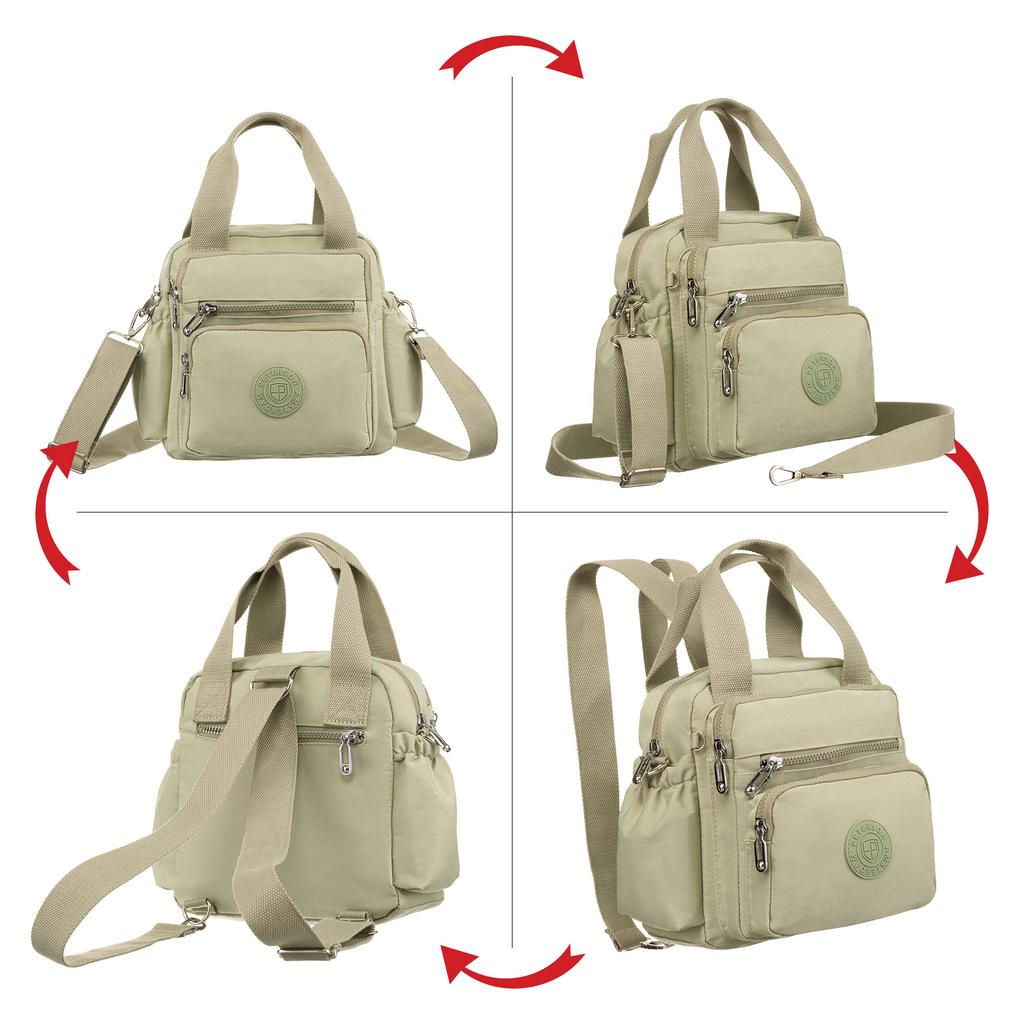 Ein praktischer Damenrucksack aus Nylon - Peterson