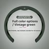 For Citroen C1 C2 C3 C4 C5 C6 VTS Xsara C-Crosser Berlingo Jumpy Anti slip breathable Car Steering Wheel Cover Auto Accessories ale256