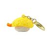 1/6Pcs 3D Printed Sushi Clicker Keychain, Stress Relief Push Button Fidget Toy, Finger Clicker Keyring Pendant Backpack Handbag Charm