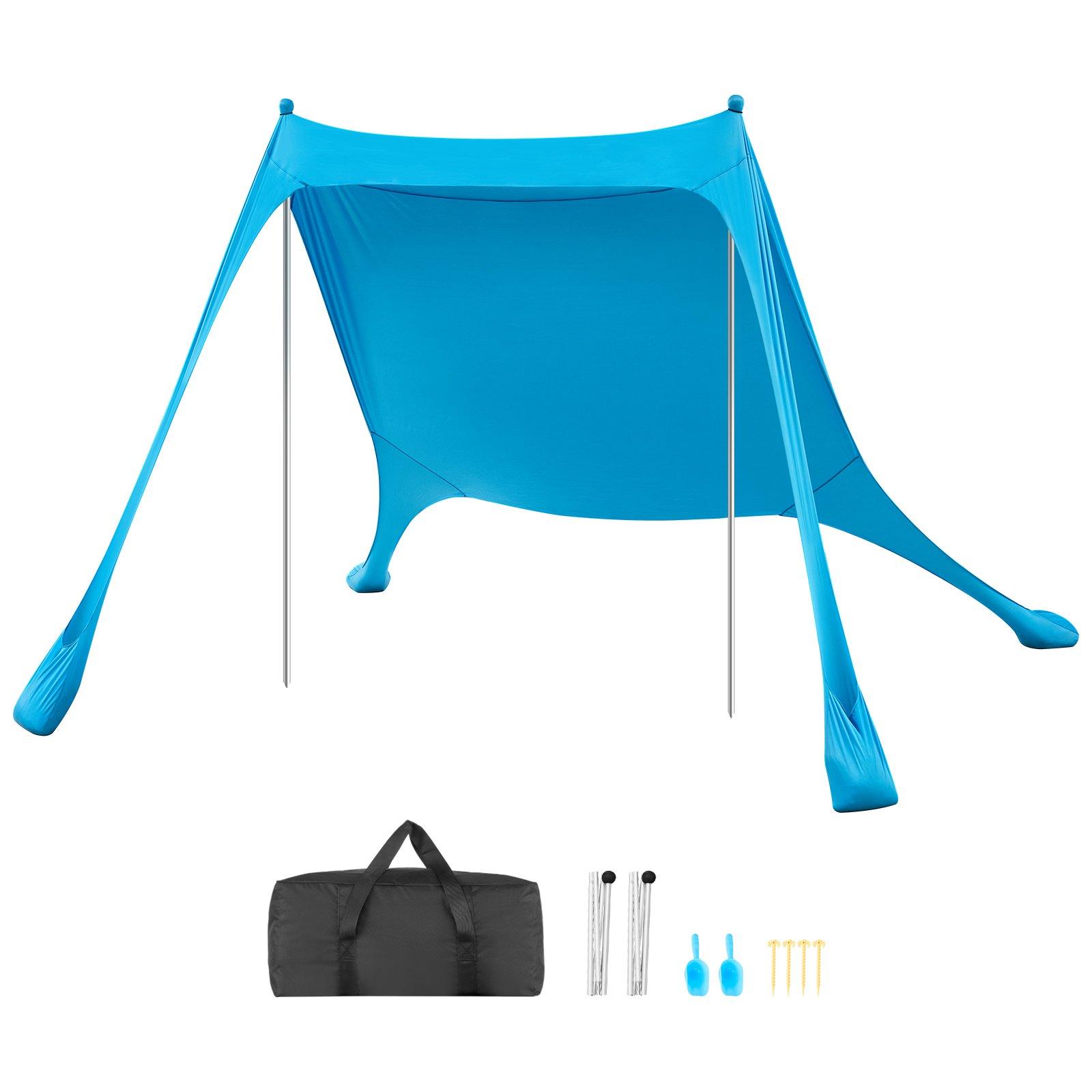 VEVOR Beach Tent Sun Shelter, UPF50+