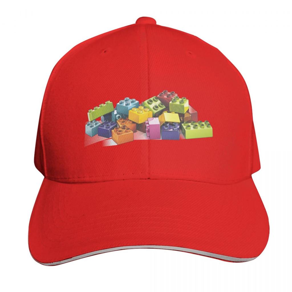 Blocks Building Blocks Toys Toy Blocks Baseball Cap Quick Dry PerforUnisexce Cotton Twill Breathable Contrast Two Tone Brim