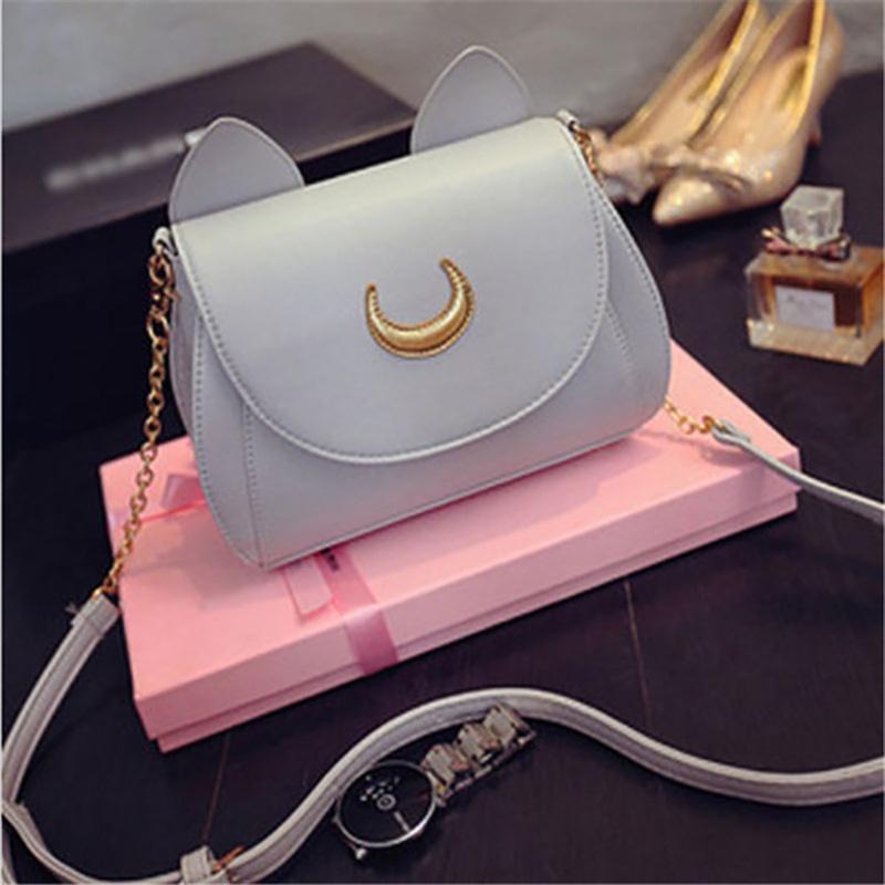 

Samantha Cosplay Vega 20th Tsukino Usagi Women Handbag Bags Shoulder серый