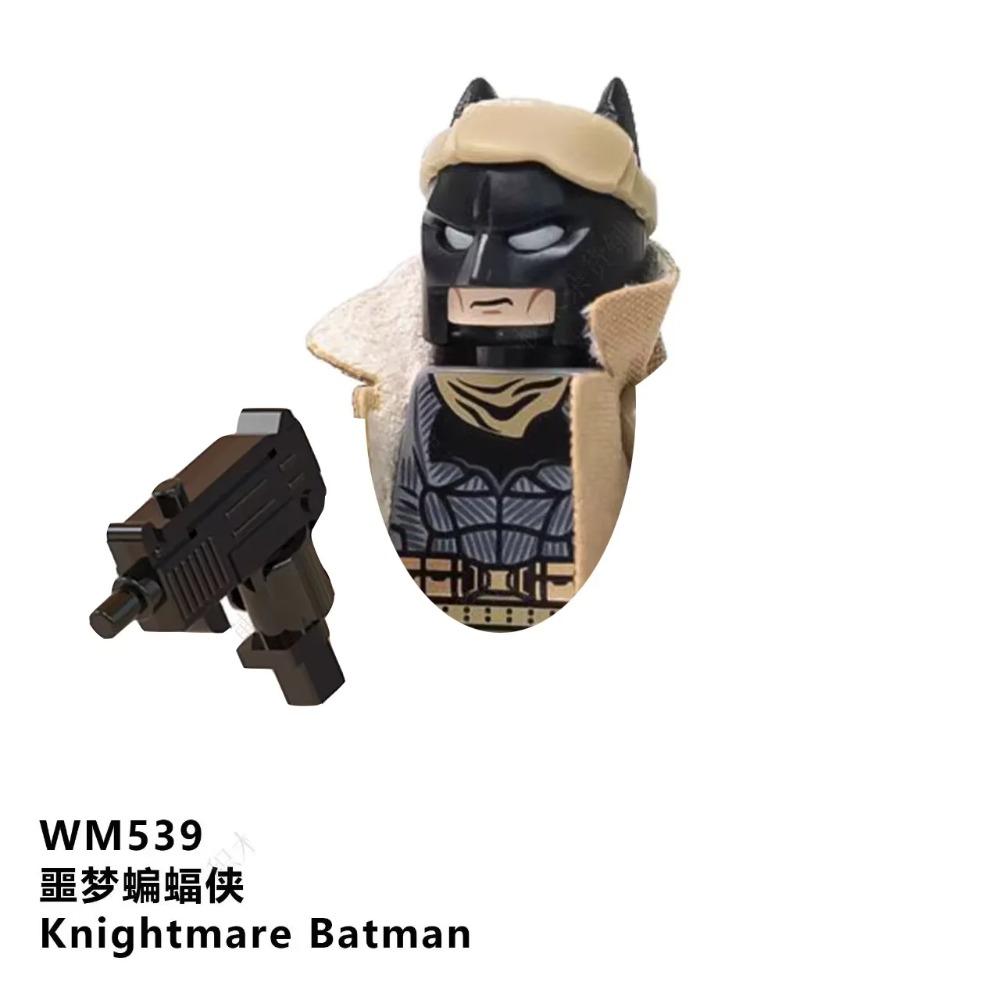 Marvel series Batman, Spider, Wolverine, Flash, Splicing, Handmade Puzzles, DIY Toys, Handmade Doll Models, Splicing Toy