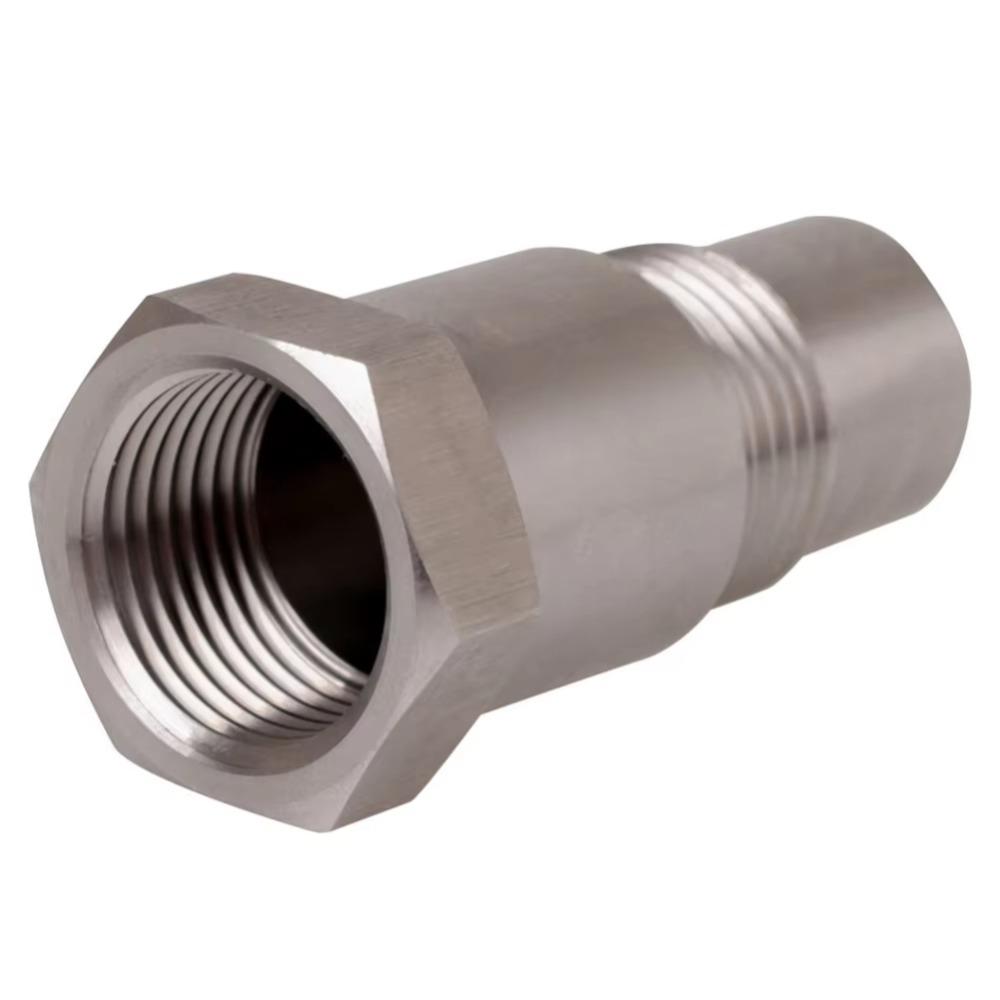 Stainless Steel Car CEL Eliminator Adapter M18 x 1.5 Universal Extender Spacer  Catalytic Converter