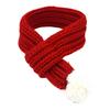 Dog Knitted Scarf 2 Pack Dog Warm Bandanas Winter Holiday Decoration Scarf For Small Medium Large Dogs Pet Stand for Large Dogs