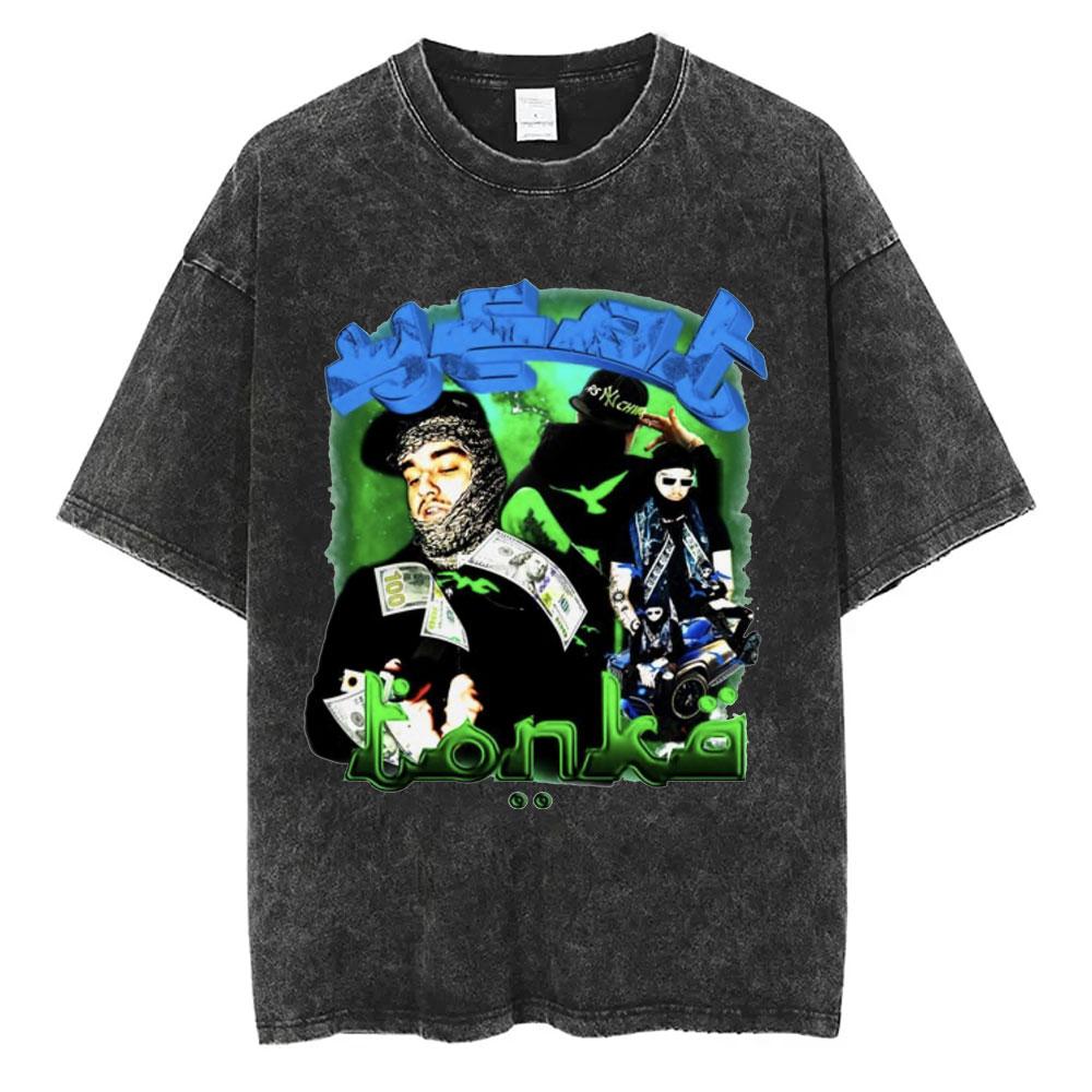 Washed Rapper Yeat Graphic T Shirts LYFESTYLE 2093 Merch T-shirt Hip Hop Fashion Vintage T Shirt Cotton Oversized Tees Unisex