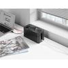 Boite de dissimulation pour cables - durable - cavoline box s - graphite - 3 prises - rectangulaire