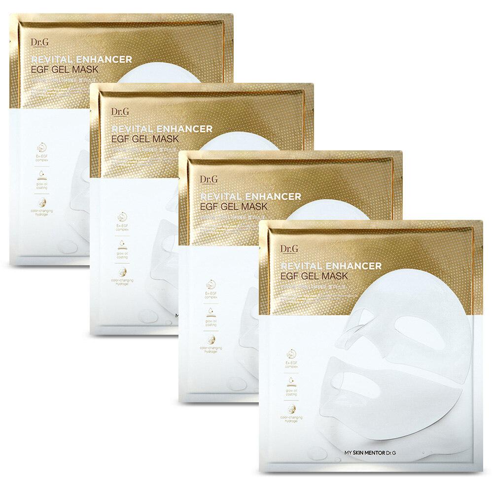 Revital Enhancer EGF Gel Mask Pack 4 Sheets (1 Set)