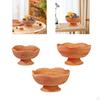 Rattan Basket Fruit Bowl Decoration Food Bread Storage Tray for Kitchen