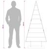 Metal Christmas Tree KUOPIO 180 cm Steel White