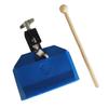 Block, Plastic Timbales Instrument Latin Percussions Instrument Cowbell for Drum Set, Band Practice and Performances