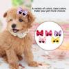 25Pcs Pet Multicolor Hair Bowknot Bows Grooming Accessories for Cat Medium Small Dog