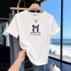 Womens Cotton Short Sleeve T Shirt 2026 Cute Animal Print Loose Fit Casual Top