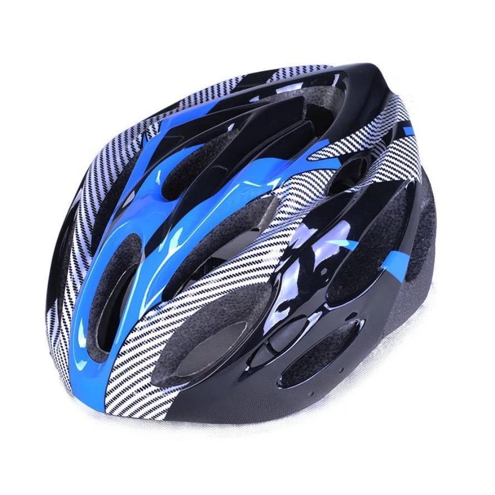 Bicycle Helmet Imitation Integrated Mountain Bike Carbon Fiber Breathable Sports Bicycle Riding Helmet