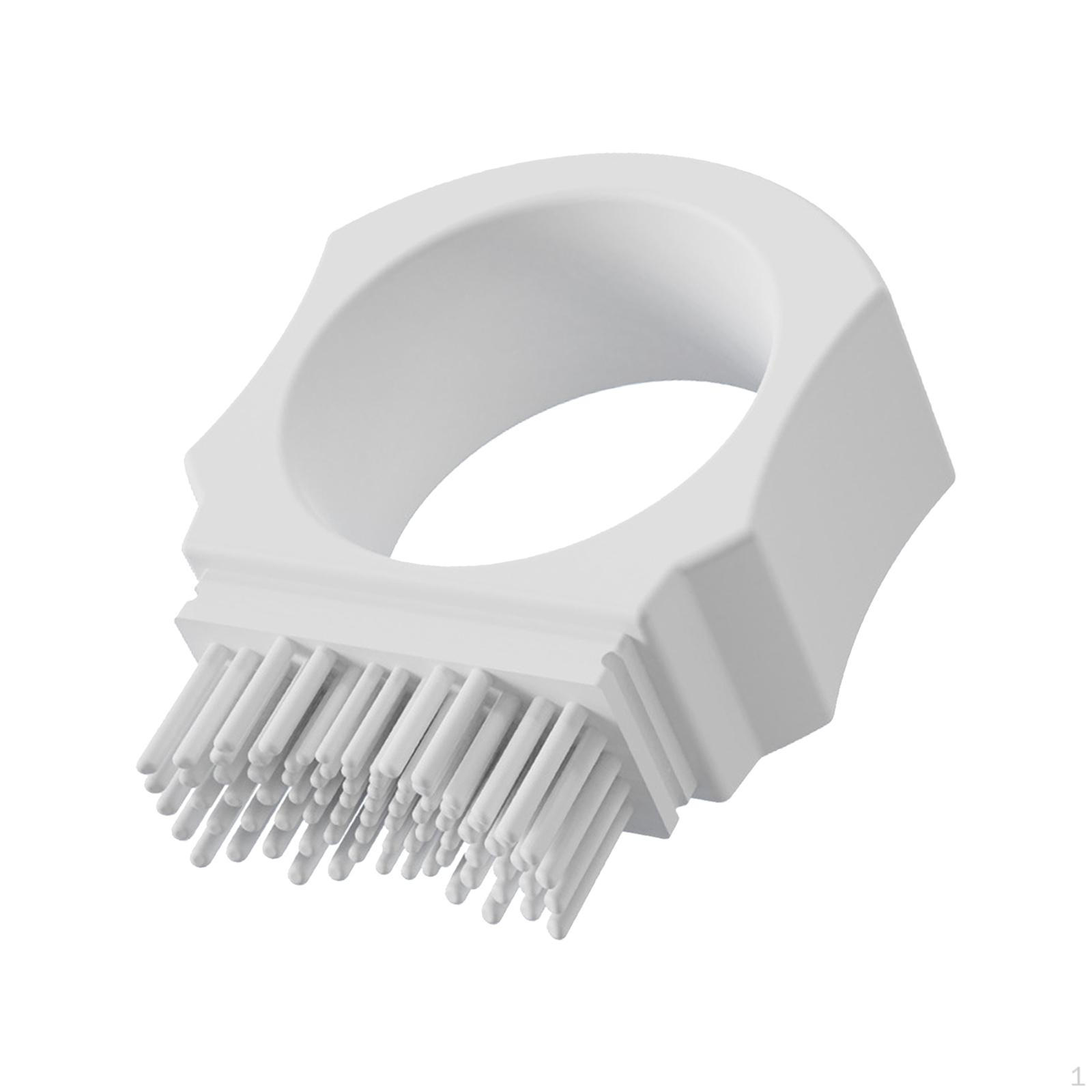 

Детская зубная щетка на палец, портативное руководство для мальчиков и девочек, взрослых белый