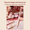3Pcs/lot with Pendant Pen Push-action Ink Sac Pens Durable Fountain Pen