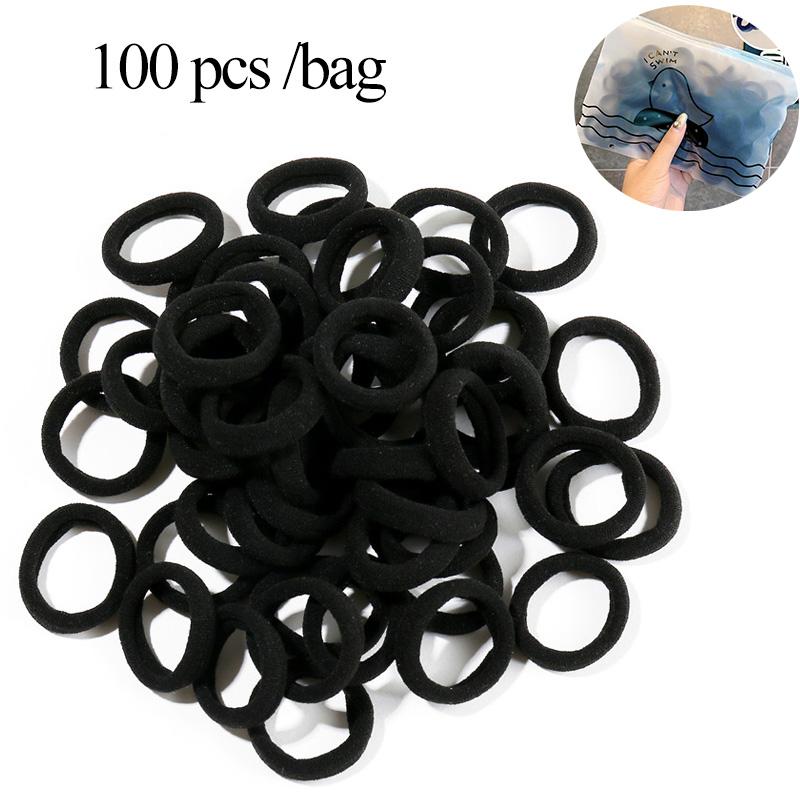 Women Hair Clip Accessories Set Elastic Ponytail Holder Rubber Coil Bands Kids Simulated Pearl Barrettes for Girls Headwear