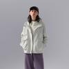 Li Ning CF Reflektierende Locker Geschnittene Langarmjacke Damenjacken Hellgrau AJDU284-1