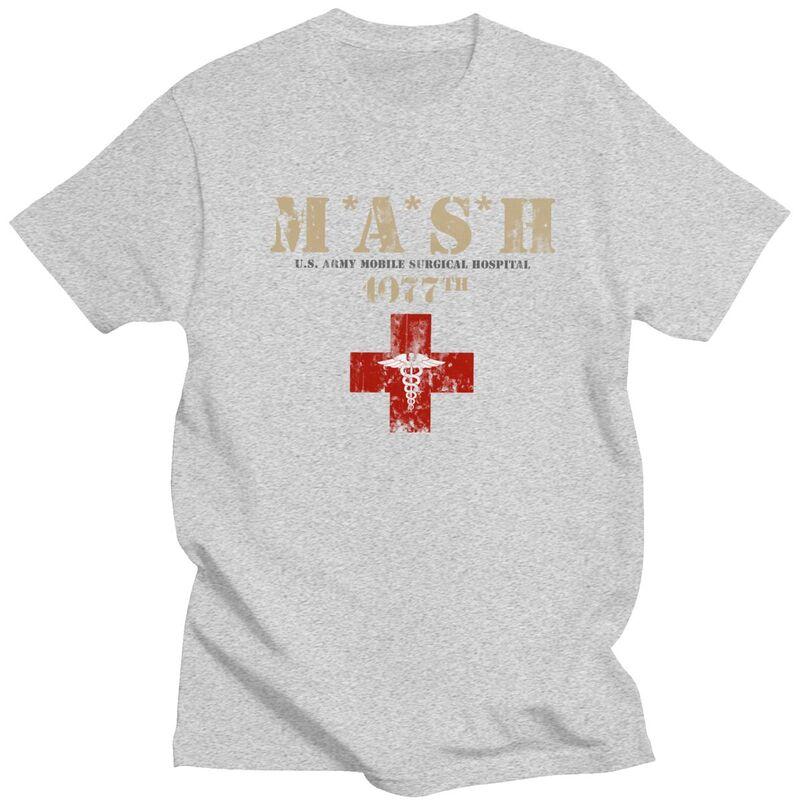 Custom Mash Distressed Logo T Shirts for Men 100 Cotton Tee Tops Tshirts Short Sleeve Tshirt Clothing