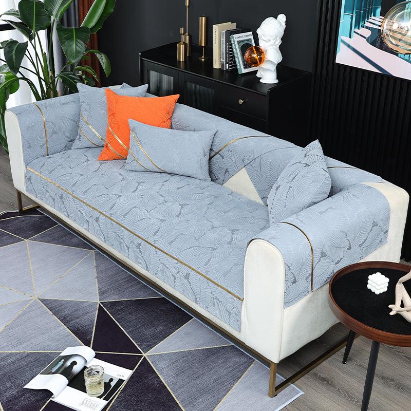 Chenille Sofa Cushion Sofa Cover Towel Four Seasons Universal Non-Slip Sofa Full Set Cushion Universal Cover Cover