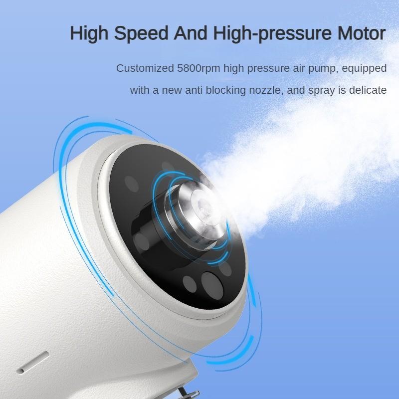 350ML Przenośny Nano Opryskiwacz Akumulatorowy Sterylizator Światłem Niebieskim Ręczny Domowy Pistolet Do Dezynfekcji