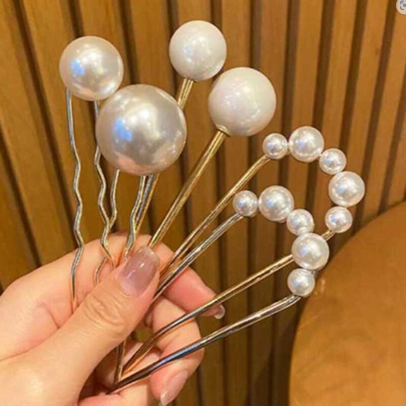 Pearl Metal U-Pin Updo Hairpin 11-shaped small pearl