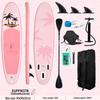 Inflatable SUP Board - Koi Design Paddleboard for Beginners