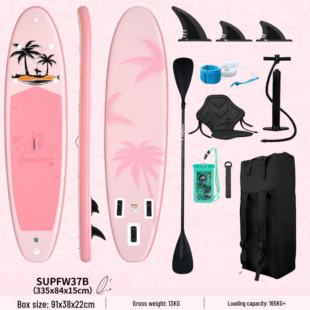 Inflatable SUP Board - Koi Design Paddleboard for Beginners