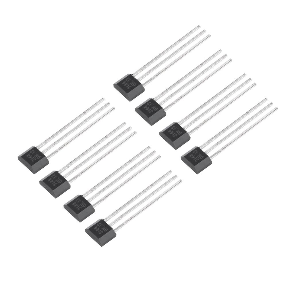 10pcs lot A3144 3144E OH3144E Hall Effect Sensor SWITCHES TO 92UA 3pin SIP