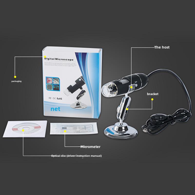 USB-Handmikroskop 1600X Biologische Lupe