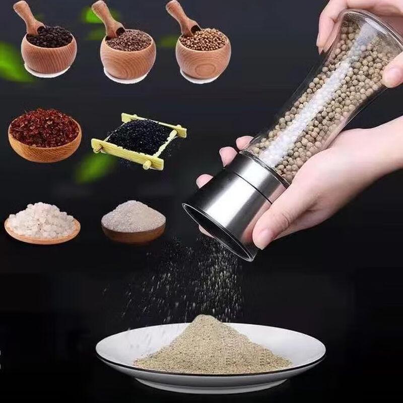 

Stainless Steel Manual Spice Grinder Set