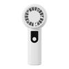 New Portable Outdoor Dormitory Desktop Digital Display Turbo USB Charging Port Handheld Mini Fan Small Fan