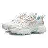 Li Ning Abrasion Resistant Slip Resistant Lightweight Low Top Running Shoes Women's White Pink ARLQ004-5
